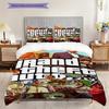 Grand Theft Auto V Urban Chaos Threepiece Set 1 Duvet Cover 2 Pillowcase Without Core Soft And Comfortable Christmas Birthday Gift