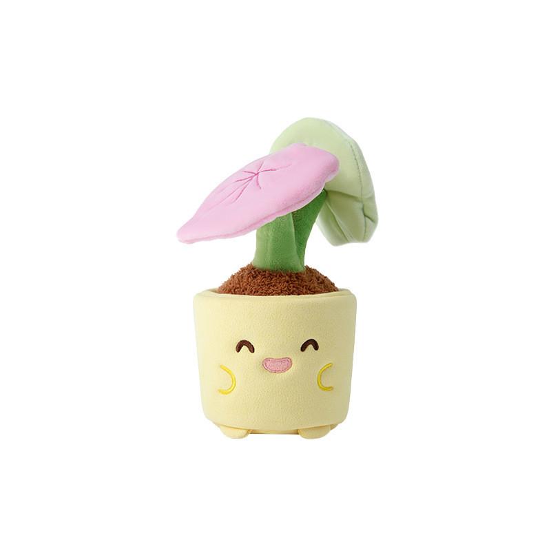 Toy Plush Short Mushroom Forest Plant Pot Lucky Grass Gift Girls Home Decoration