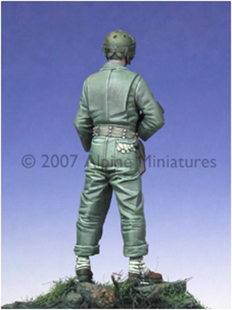 Alpine Miniatures WWII US Tank Crew Resin Kit AM35019 1/35 (Person)