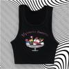 Y2K Letter Print Vintage High Street Aesthetic T-shirt 2000's Crop Top Summer Punk Short Sleeve Clothes Casual Streetwear Tshirt