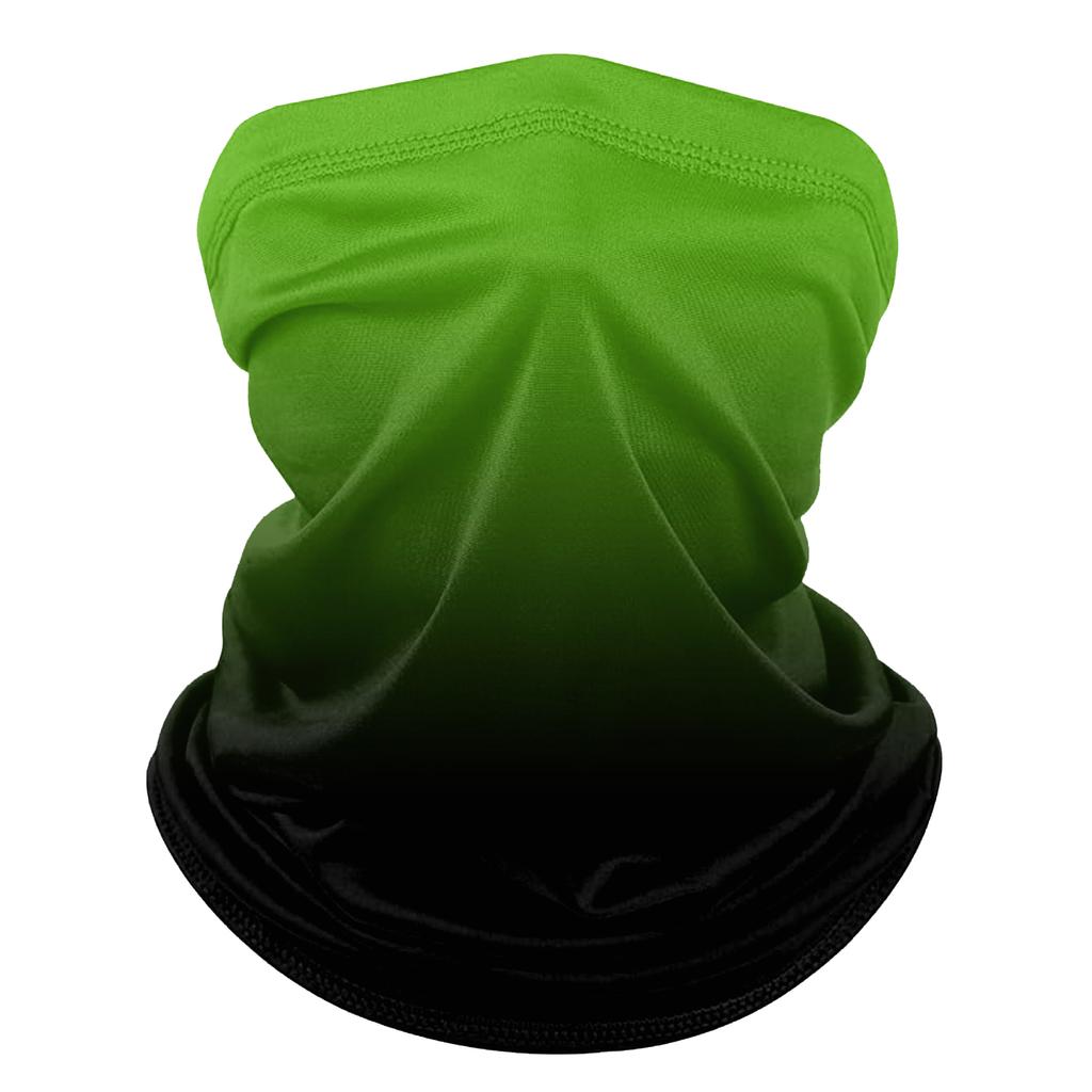 Multifunctional Lightweight Neck Gaiter Breathable Stretch Fabric Face Cover for Outdoor Activities and Sports