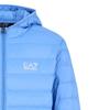 Emporio Armani Hooded Zip-Up Long Sleeve Down Jacket With Logo Men outerwear Blue 8NPB24-PNGPZ-1526