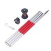 360 Degree Prism +23.1mm Constant 25.4mm Effective Diameter Total Station Mini Prism Reflector with 4 Poles for Topcon