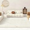 Modern White Minimalism Large Living Room Carpet Light Luxury Beige Decoration Bedroom Carpet Soft Lounge Rug Washable Floor Mat