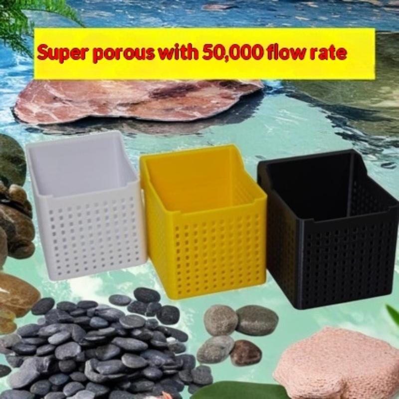 Fish Tank Water Change Dispenser, Hang-On Buffer Filter Box, Aquarium Water Flow Diffuser, Protect Aquascape From Water Impact