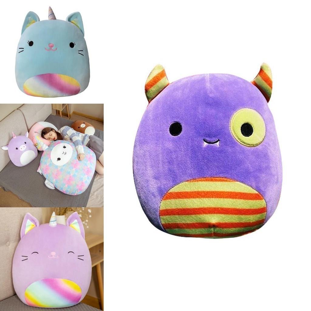 Adorabile Peluche Squishmallows Bambola Peluche Unicorno Dinosauro Morbido Cuscino per Bambini