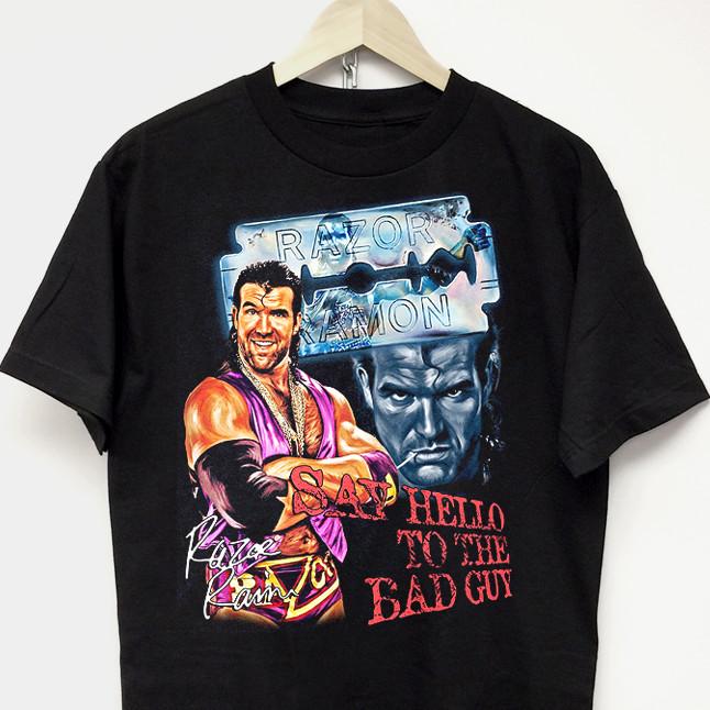 Razor Ramone T-shirt vintage 80-90s rap tee graphic hip hop wrestling tour merch Unisex T-Shirt
