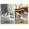 1/2 Floor Kitchen Hook Rack, Can Hang Cutting Boards, Cabinet Door Hooks, and Organize Kitchenware and Bathroom Supplies