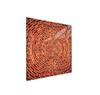 Glass Protective Plate for Stove 50x52 Brick