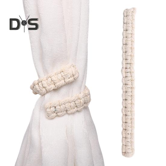 Jute Braided Curtain Holdback Rope Curtain Tiebacks Classic Style Decorative Curtain Holdbacks Home Decoration