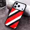 Milan Stylish Stripe Design Phone Case for iPhone 17 16 15 Pro Max Air 14 13 12 11 Plus Shockproof Capa Cover