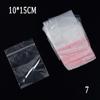 100Pcs Clear Snacks Zero Waste Plastic Bags Kitchen Food Storage Sealing Bag