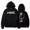 Gorillaz Graphic Hoodie Men Women Sweatshirt Autumn Winter Oversized Streetwear Y2k Hip Hop Pullover Tracksuit Female Male Clothing