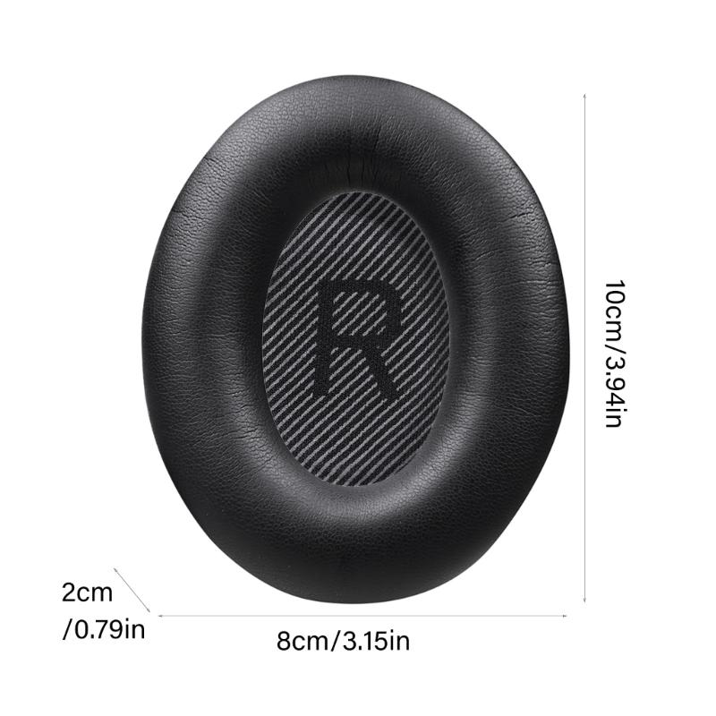 Protein Leather Earmuffs for QC35 Headphones Soft Sponges Earpads Case Cover Ear Pad Earphone Cushions
