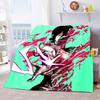 Makima Kawaii Girl Chainsaw Man Überwurfdecke Anime Schlafzimmer Sofabezug dünne Decke Halloween Weihnachtsgeschenk Home Room Decor