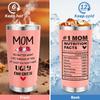 Mom Tumbler Cup Mothers Day Birthday Gifts for Mom from Daughter Son, Best Mom Ever Gifts, Mother Mama Funny Mom Gifts, Bonus Mom Stepmom Mom Mother