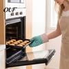 Quilted Cotton Cooking Gloves for Baking Oven Mitts, Heat Resistant Kitchen Women, 100% Anti Scald Pot Holders Microwave Non-Slip Padded & Thermal