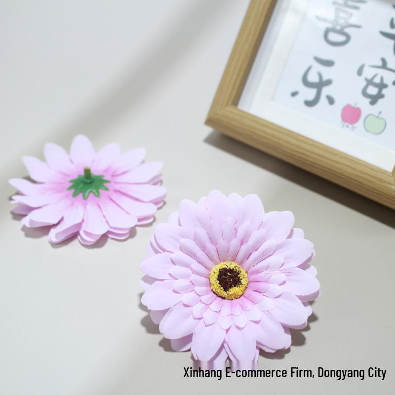 Decorative African Daisy & Persian Chrysanthemum Hair Accessories & DIY Flower Arrangement Props