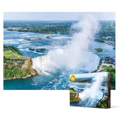 1000-teiliges Puzzle / Niagarafälle vom Himmel aus gesehen, beliebtes koreanisches Puzzle