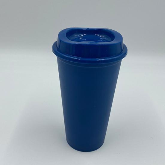 Drinking Bottle Non-slip Easy To Grip PP Portable Lid Coffee Mug Office