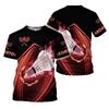 Nowy spersonalizowany męski T-shirt z kreskówkowym królikiem w stylu ulicznym z krótkim rękawem i szybkoschnącej tkaniny, wygodny