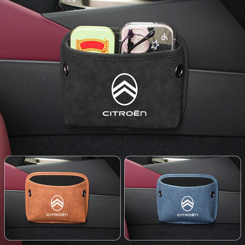 Auto-Aufbewahrungstasche Handy-Schlüssel-Organizer-Tasche Sitzlehnen-Seitenwand-Tasche Für Citroen C4 C3 C5 C1 C2 Berlingo Celysee Cactus Picasso