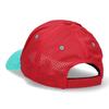 adidas Light Mesh Curved Visor Size Red Kids' Cap, 13,