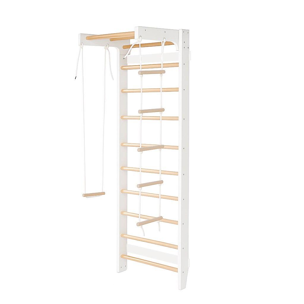 Gymnastic ladder Cherry Plus - white-wood
