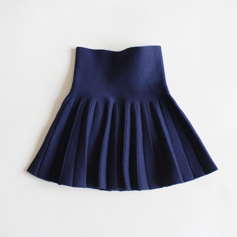 Girls' Midi Skirts: Princess Pleated Puffy Dresses for Kids