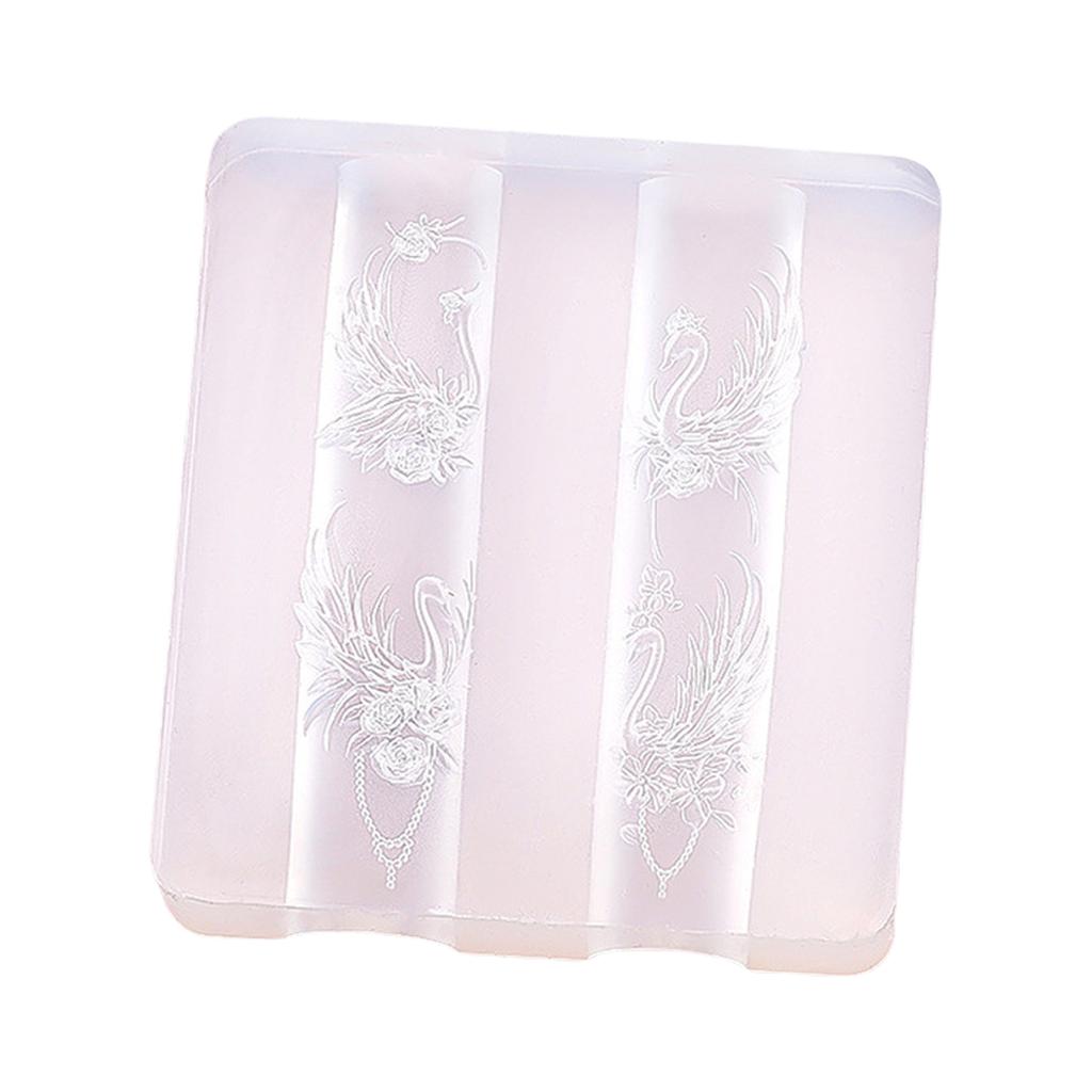 Floral 3D Nail Art Silicone Mold for Stylish and Intricate Designs Professional Nail Mold Nail Accesory for Manicurists