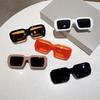 Retro Small Rectangle Punk Sunglasses for Women Fashion Vintage Men Traveling Ins Brand Design Trends Shades Eyewear