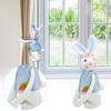 Easter Bunny Decoration Plush Hug Doll Couple Cute Hug Curtain Hug Tree Doll Atmosphere Layout Pendant