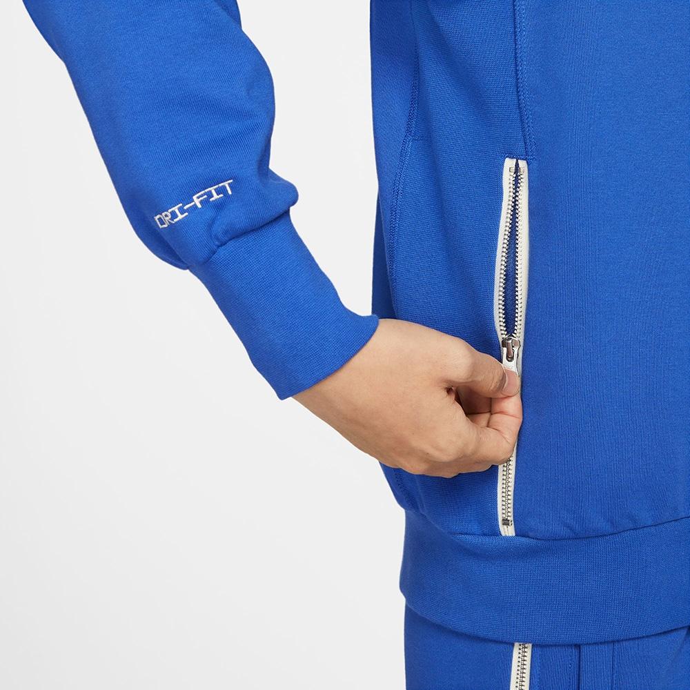 Nike Sweat-shirt ras du cou décontracté de sport standard pour hommes, haut Game-Royal-Blue DQ5821-480