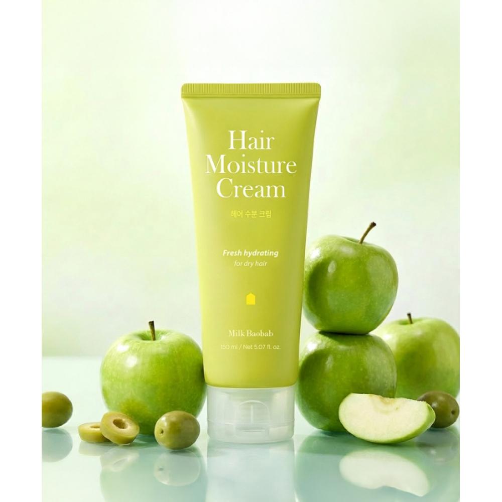 Milkbaobab [half Curly Hair] Hair Moisture Cream 150ml NONE