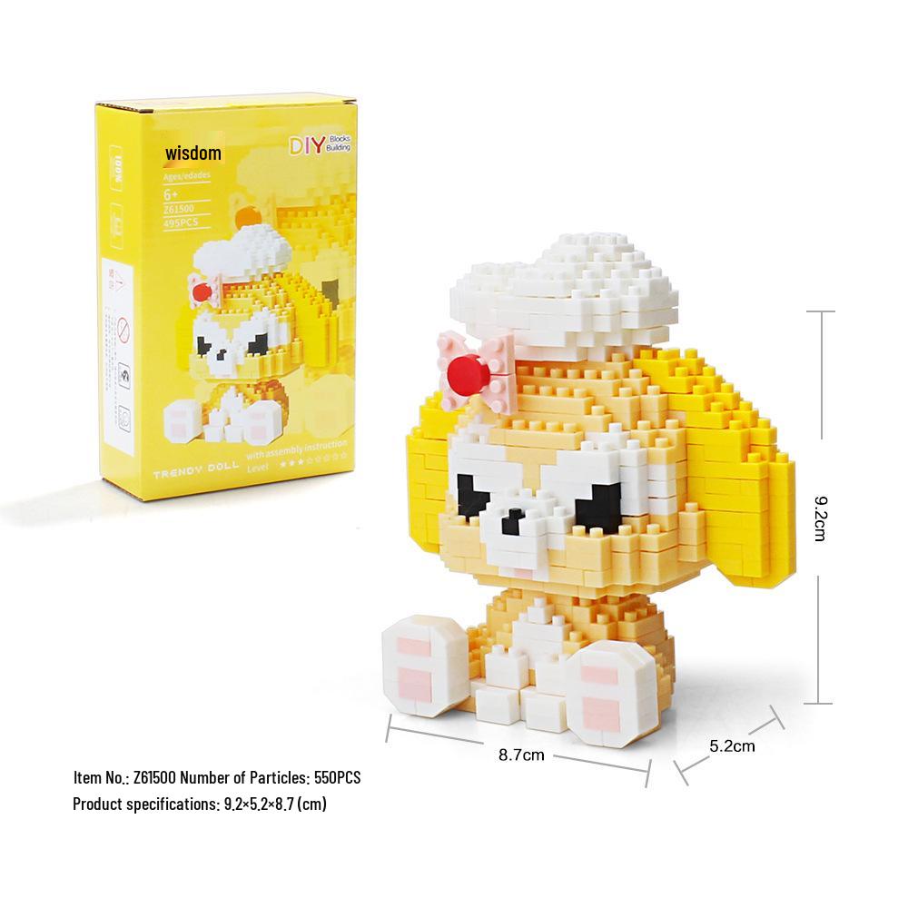 Kuromi and My Melody Compatible Building Blocks for Girls - Sanrio-Inspired Toys