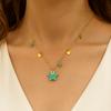 Natural Star Stone Necklace Bead Women Neck Choker Popular Star Pendant Neck Chain  Lady Girl
