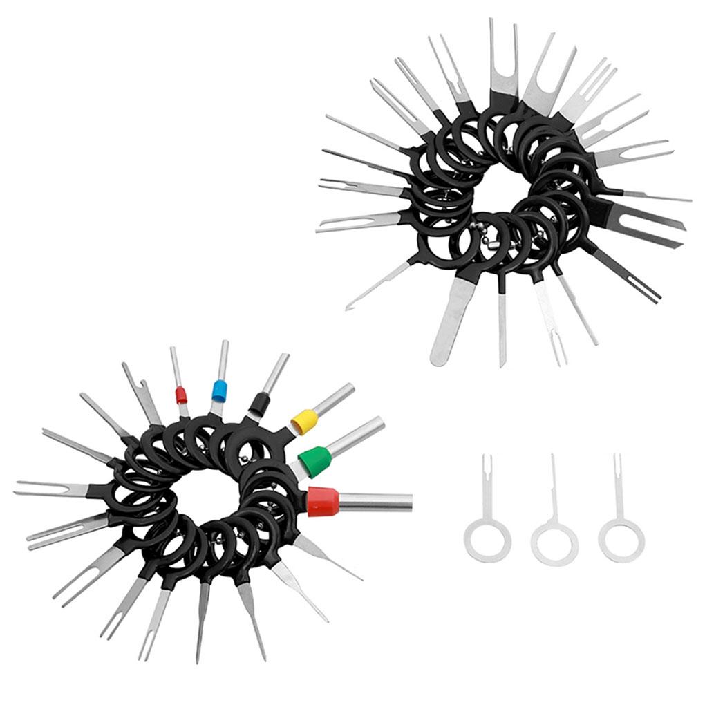 76PCS terminal ejector kit Pin Ejector Terminal Puller Automotive Auto Kit Wire Release Car Plug Terminal Removal Hand Tools Kit