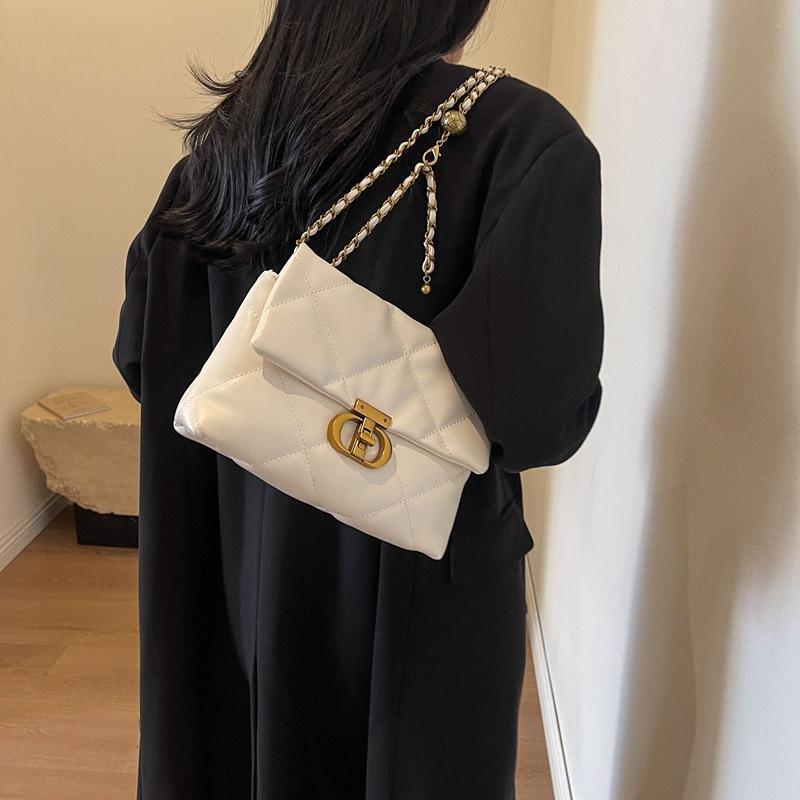Rhombus Chain Bag Women's Autumn and Winter Versatile 2025 New Fashion Niche Design Women's Shoulder Crossbody Small Square Bag