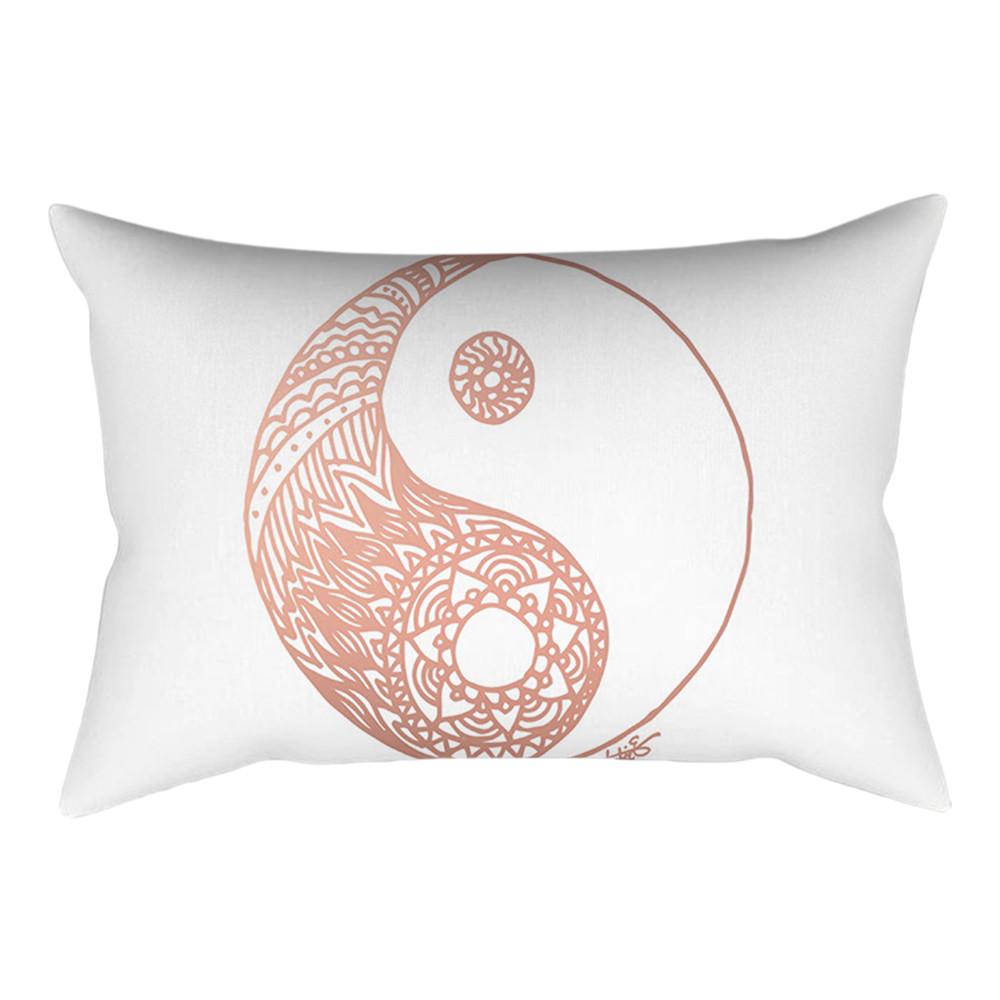 Sagit Rose, золото, розовый, подушка, чехол, квадрат, наволочка, дом, украшение(30см,*,50см) One Size золотой/ярко-розовый