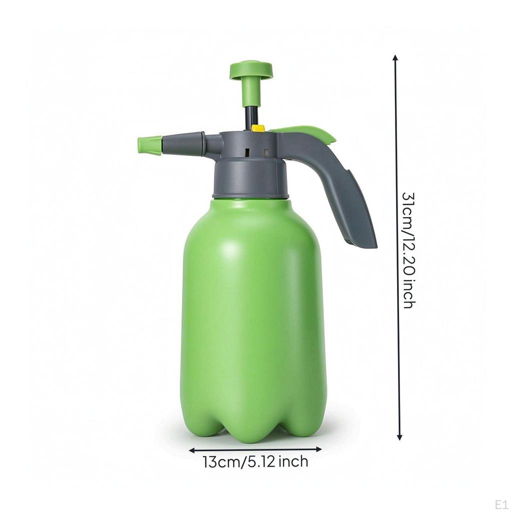 HighPressure Spray Bottle Handheld Hand Pump Sprayer Portable Garden with Adjustable Nozzle