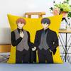 anime gifted future given Cushion Cover Washable Linen comfort Soft  for Sofa Bed Cozy Home Room Decor