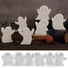 6PCS/Set Cute Cartoon Ghost Scented Candle Silicone Mold Handmade Diffuer Mold Creative Halloween Gift Home Decors