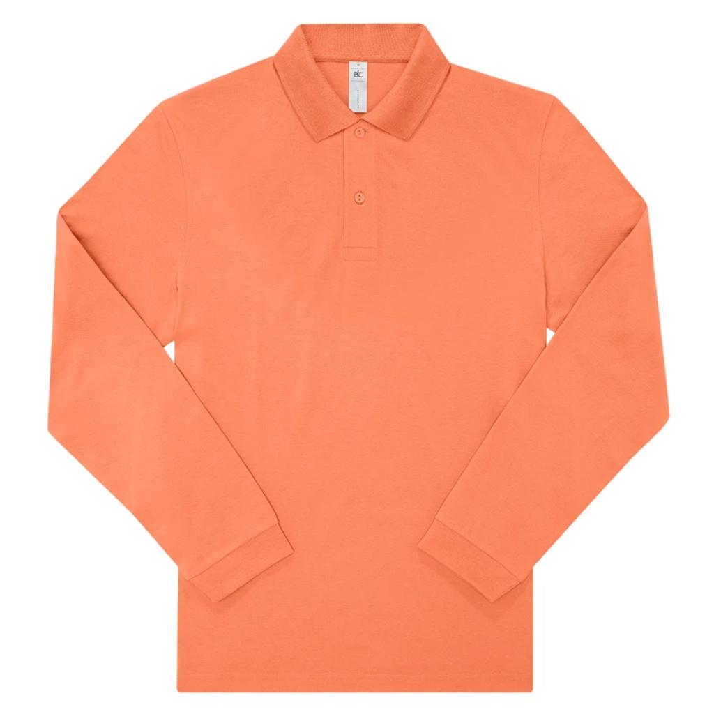 B&C Unisex Adult My Polo 210 Long-Sleeved Shirt