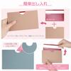 [VEISEN] Leather Passbook Case, Magnetic Protection, Anti-Skimming, Card Protector, Deposit Storage Case, Passbook File (Blue)