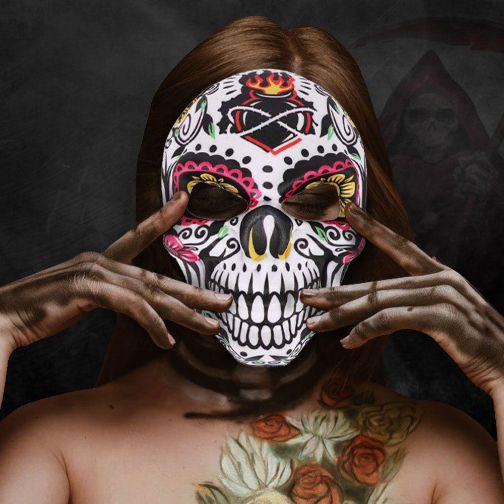 

Novelty Skull Mask Halloween Cosplay Mask 3D Party Mask C