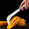 Stainless Steel Pineapple Sugar Cane Peeler 1/2Pcs Durable Kitchen Paring Knife for Daily Fruit Skin Removing Use