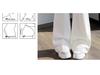 High-Waisted White Micro-Flare Jeans for Women - 2025 Autumn/Winter Collection: Slimming, Casual, Versatile, Floor-Length.