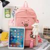 Student Backpack With Oxford Fabric For School Use And Breathable Waterproof Comfort