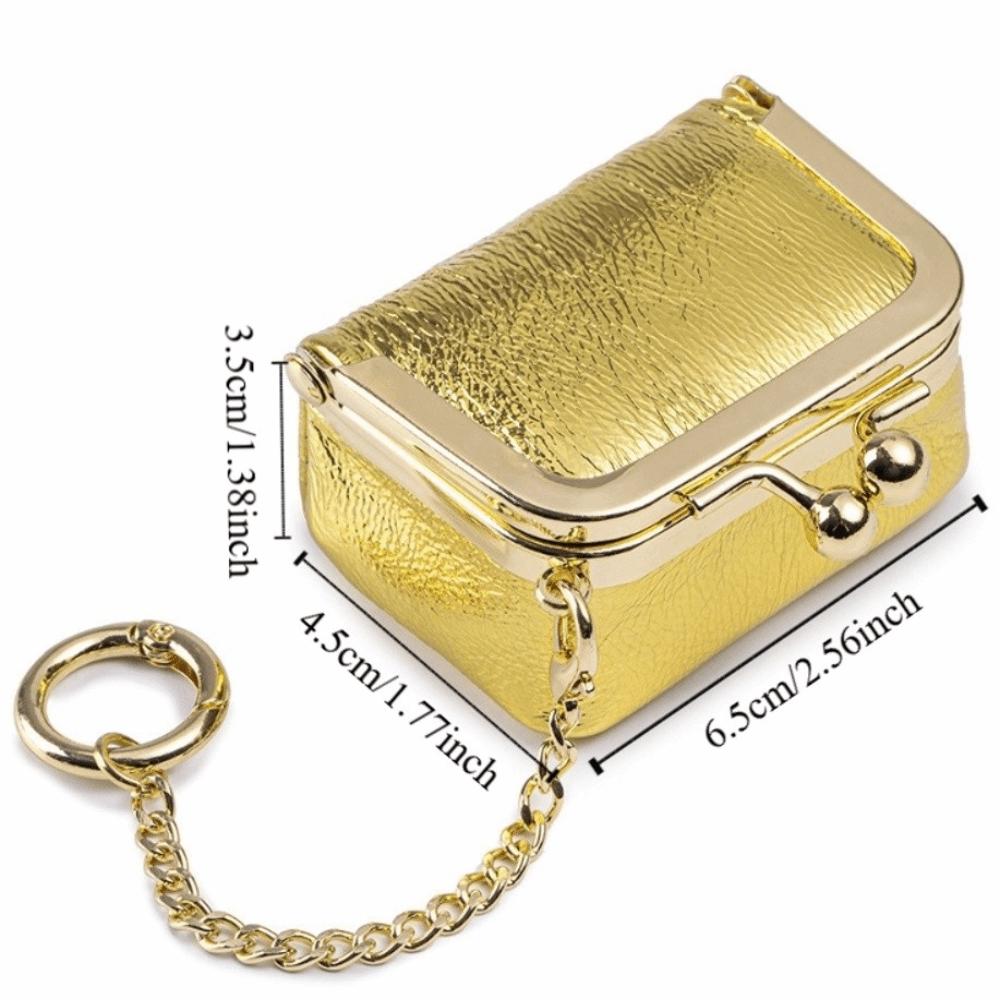 Exquisite Earring Necklace Wallet Luxury Mini Coin Purse Cute Leather Jewelry Storage Box  Gift