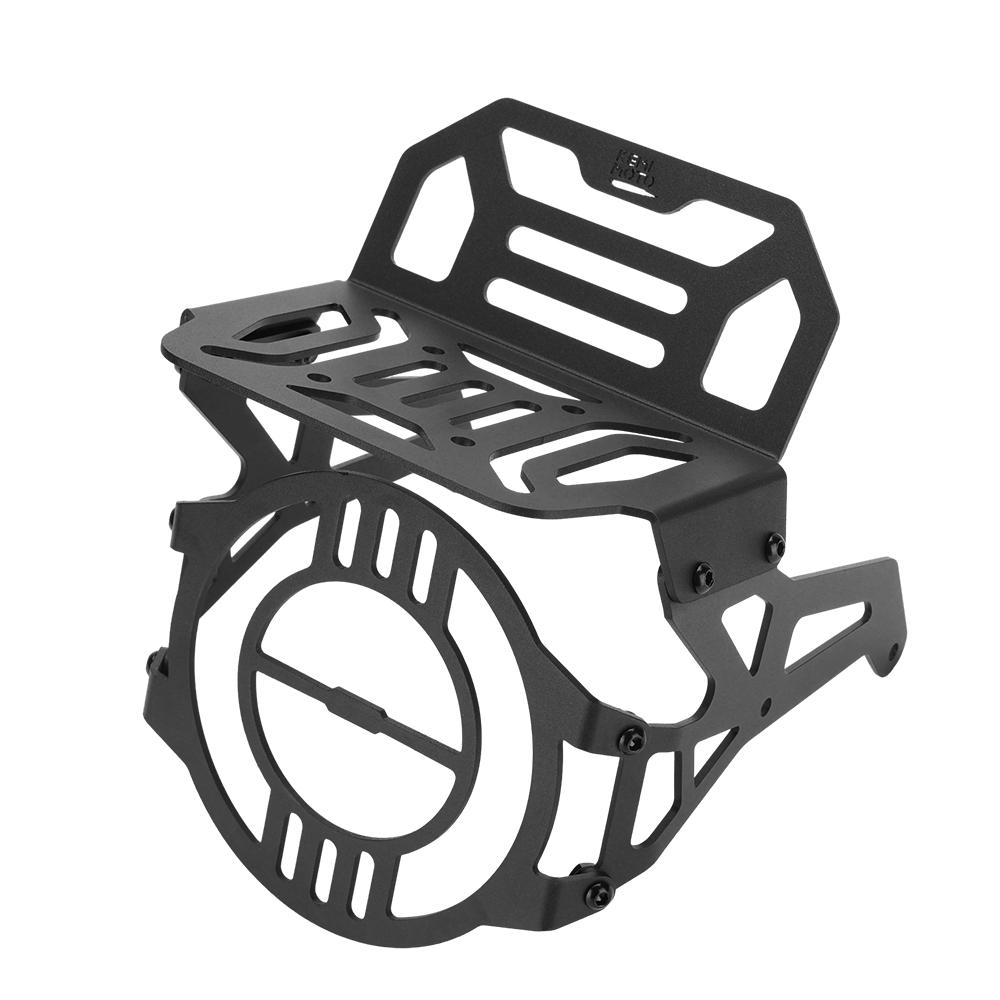 CT125 Luggage Rack Front Bracket For Honda Hunter Cub Trail 125 CT125 2020 2021 2022 2023 Headlight Upper Guard Motorcycle Parts чёрный